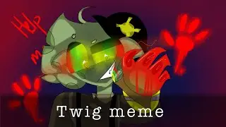 Twig meme (ft. Tobi) piggy book 2 animation meme (⚠️Warning⚠️ eye strain, flashing, blood, creepy)