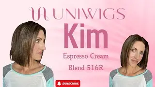 NEW Uniwigs KIM Espresso Cream Blend Wig Review!