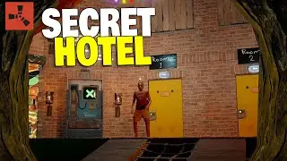 I Built a Secret Hotel inside a Cave in Rust