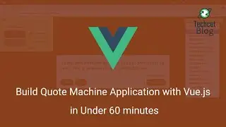 Build quote machine using Vue JS and deploy to netlify