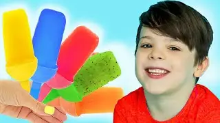 Серж и Вася делают фруктовое мороженое