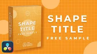 Free Custom Shape Tool for DaVinci Resolve