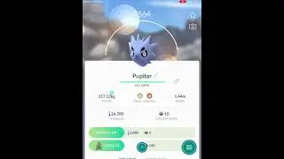 TYRANITAR IN POKEMON GO!!!!!
