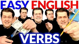 Learn More English Verbs: Easy English Listening Lesson 😀 English Comprehensible Input for Beginners