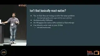 One Code to Rule Them All - Developing Native Android / iOS app + Web App with one common codebase