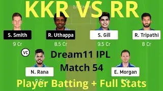 KKR VS RR DREAM 11 l RR VS KKR l KKR vs RR dream 11 team prediction today