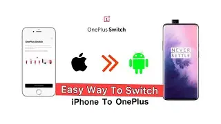 Transfer your data iPhone to OnePlus through OnePlus Switch #oneplus #oneplusswitch