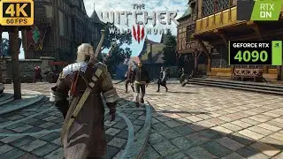 [4K 60+] The Witcher 3: Wild Hunt Next gen - Extreme settings Ray Tracing - RTX 4090