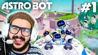 ASTRO BOT - Jogo SATISFATÓRIO e MUITO LINDO! Início de Gameplay exclusivo de PS5