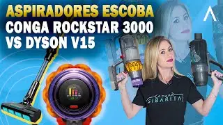 ✅Comparativa aspiradoras Conga Rockstar 3000 vs Dyson V15