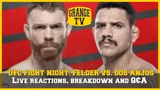 UFC FIGHT NIGHT: FELDER VS. DOS ANJOS