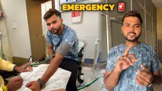 Emergency Mein Hospital Bhagna Pada 😳 What Happened Next ⁉️