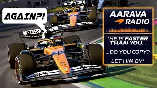 F1 24 CAREER MODE: McLaren Team Orders Radio Drama AGAIN!