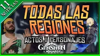 REGIONES EN ORDEN Y NUEVOS PERSONAJES GENSHIN IMPACT gameplay español | NEXER