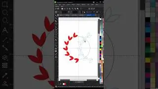 Corel Draw tutorial #logo #corel #coreldrawtutorial #shorts