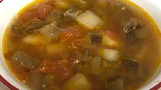 Суп с баклажанами @Deliciousandkosher775