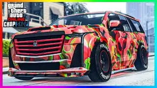 UNLOCK Unreleased Cars, CAVALCADE XL, New Vehicle, MONEY, GTA 5 Chop Shop DLC (GTA Online Update)