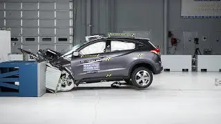 2021 Honda HR-V updated moderate overlap front IIHS crash test