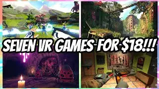 VR Game BUNDLE/GIVEAWAY SEVEN Quest 2 PC Games for $18