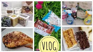 Домашний VLOG: ПОКУПКИ ЕДЫ,  РАСПАКОВКА заказов ОЗОН и Я.Маркет, ПОЛЕЗНЫЕ НАХОДКИ и ЛАЙФХАКИ