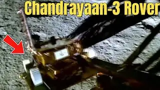 India's Chandrayaan-3 Rover Comes Out of the Lander