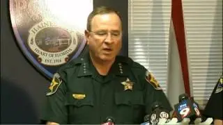 Fla. sheriffs heated response to reporters question about gunfight comment