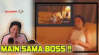 LINK FULL VIDEO MAIN SAMA BOSS AUTO VIRAL DI TIKTOK DAN INSTAGRAM