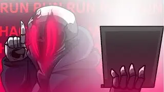 VHS Sans[Fanon OP] VS Sans AUs [Animation]Undertale: Hacker ending Better - Start running(Par3 END)