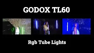 Godox TL60 rgb tube lights Review