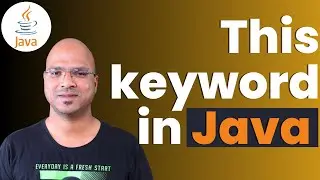 #4.4 Java Tutorial | This keyword