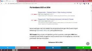 2. Perbedaan  SEO dan SEM