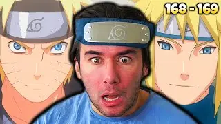 NARUTO MEETS MINATO!! Naruto Shippuden Reaction: Ep 168, 169