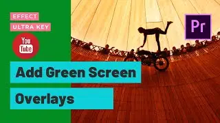 How To Use Any Green Screen Overlays in Premiere Pro | Tutorial
