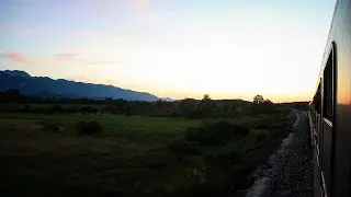 Surrounded by mountains in a lonely walley | Croatia from Regiojet train 🇭🇷