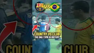 How Brazil country played against Barcelona club!☠😱 (still cant believe it lmao😶)