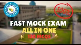 Fast Entry Test MOCK EXAM 2024 | MOST IMPORTANT MCQS | Entry Test Preparation | Entry Test Pattern!!