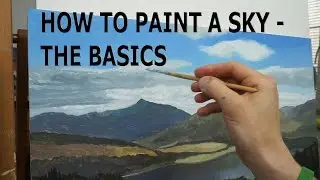 #9 How To Paint The Sky For Beginners | Oil Painting Tutorial