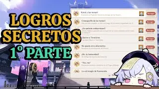 LOGROS SECRETOS DE INAZUMA - PRIMERA PARTE / MISIÓN SECRETA / Genshin Impact / DRAGNEEL