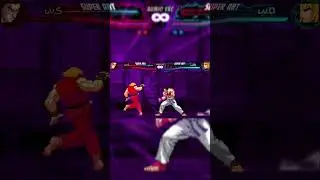 Ken Masters vs Kazuya Mishima #tekken #streetfighter #capcom #namco #fightinggames #videogames