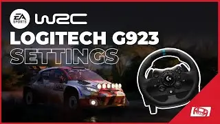 EA Sports WRC: Logitech G923 BEST Wheel Settings!