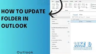 How to update folder in outlook