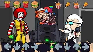 Friday Night Funkin But Colonel Sanders Vs Ronald McDonaldSong - Remixes