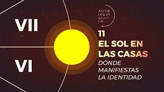 El Sol en las Casas [11 / ASTROLOGÍA GRÁFICA] Dónde manifiestas la Identidad