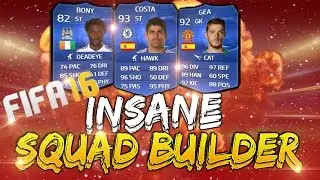 FIFA 16 EARLY ACCESS 1st BPL SQUAD BUILDER!!! WITH DIEGO COSTA, BONY AND DE GEA!!