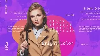 Bright Colorful Opener After Effects Templates