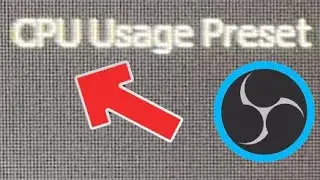 OBS STUDIO HOW TO LOWER REDUCE CPU USAGE!