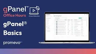 gPanel® Basics: October 2024