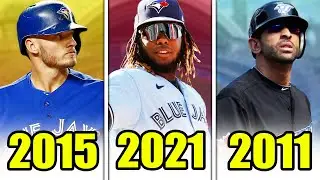 The 5 Best Hitting seasons in Toronto Blue Jays History!