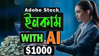 Earn Money from Adobe Stock | Passive Income with Adobe Stock / Freepik | Earn Money online with AI