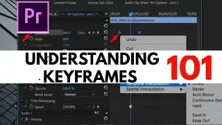 Understanding Keyframes 101 - Add and Edit Keyframes in Premiere pro cc -